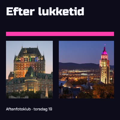 Efter lukketid · Neondiptykon