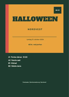 Halloweenfest i Nordvest