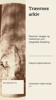 Træernes arkiv · To spalter