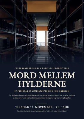 Foredrag — dansk krimi på biblioteket