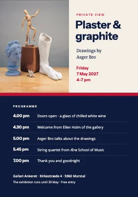 Private view with programme