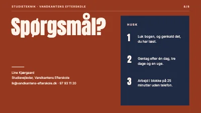 Side 8 af Studieteknik — foredrag for elever