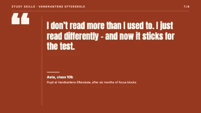 Page 7 of Study skills — talk for pupils