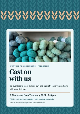 Knitting course for beginners