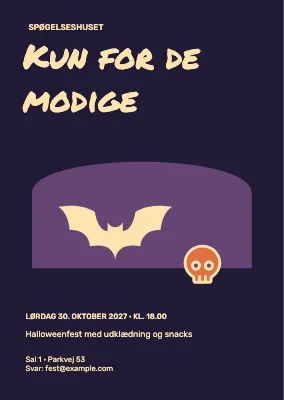 Kun for de modige
