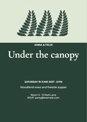Under the canopy