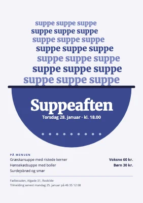 Suppeaften — fællesspisning