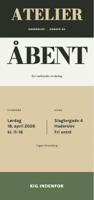 Åbent atelier i Haderslev