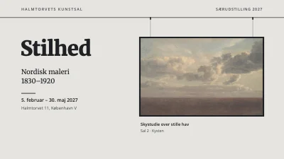 Museumsudstilling — nordisk maleri