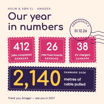 Electrician — the year in numbers