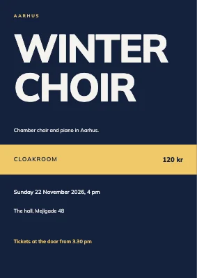 Choir concert — Aarhus