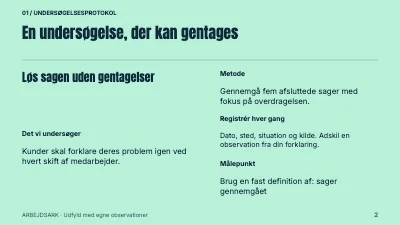 Side 2 af Kundeservice med sammenhæng