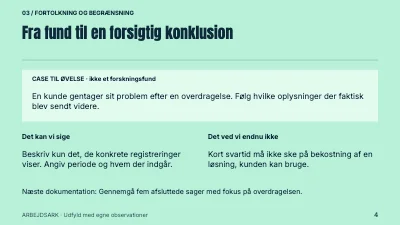 Side 4 af Kundeservice med sammenhæng