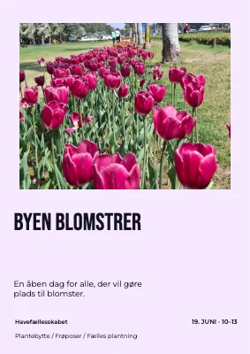Byen blomstrer