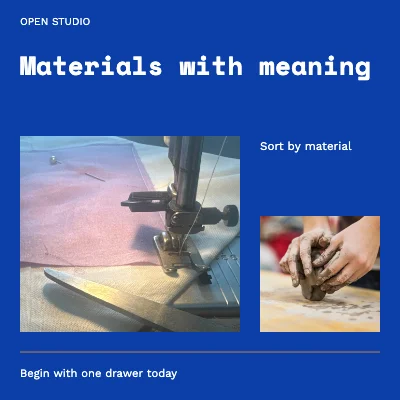 Materials with meaning · maker blueprint