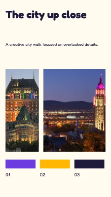 The city up close · colour laboratory