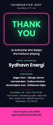 Festival roll-up — thank you to sponsors
