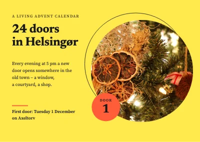 Living advent calendar — 24 doors