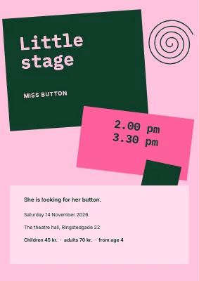 Puppet theatre — little stage