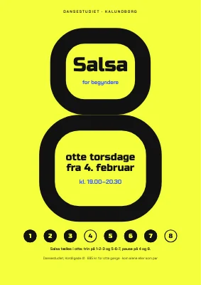 Salsa for begyndere — det store 8-tal