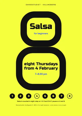 Salsa for beginners — the giant eight