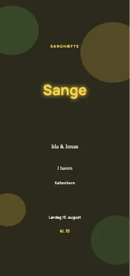 Sanghæfte — Ida og Jonas, København