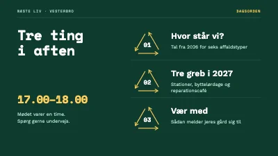 Side 2 af Genbrugskampagne — kick-off for Vesterbro