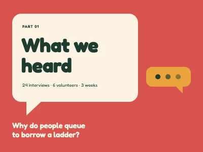 Page 3 of Service design — project presentation