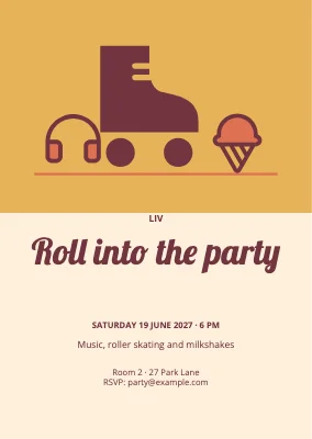 Roll into the party