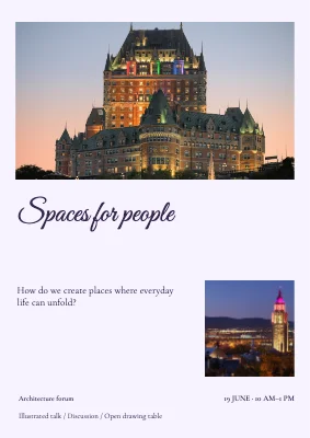 Spaces for people