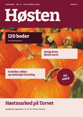 Høstmarked — magasinforside