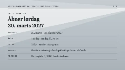 Side 6 af Museumsudstilling — fyret der flyttede