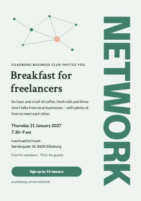 Networking event — breakfast for freelancers