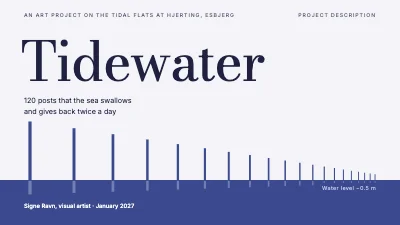 Art project — tidewater