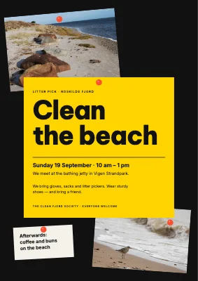 Litter pick — clean the beach