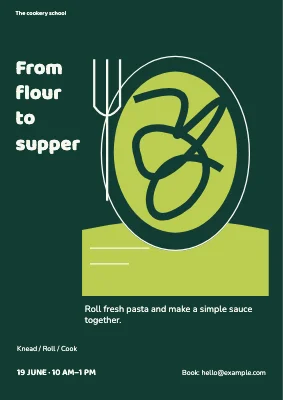 From flour to supper