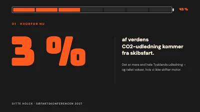Side 3 af Keynote — grøn skibsfart