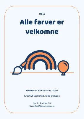 Alle farver er velkomne