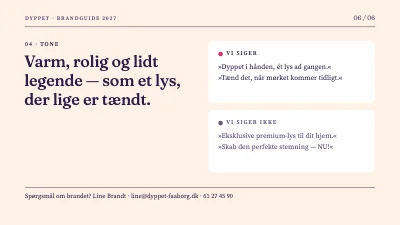 Side 6 af Brandguide — lysstøberi