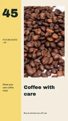 Coffee with care · Large index