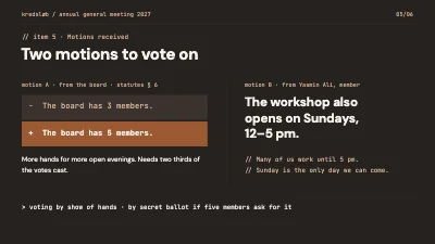 Page 5 of Annual general meeting — Nørrebro association