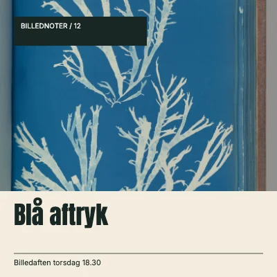 Blå aftryk · Nedre masthead