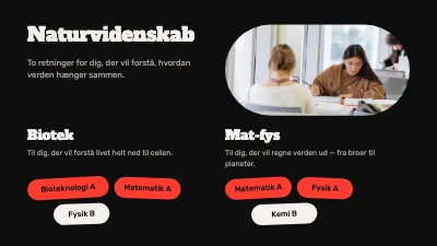 Side 5 af Studieretninger på gymnasiet — orienteringsaften