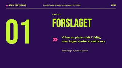 Side 3 af Projektforslag til kommunen — lommepark