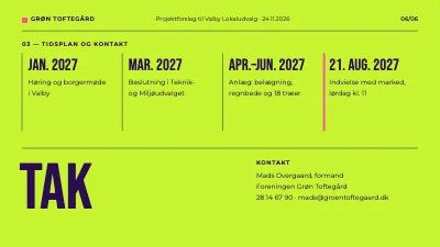 Side 6 af Projektforslag til kommunen — lommepark