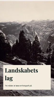 Landskabets lag · storyboard