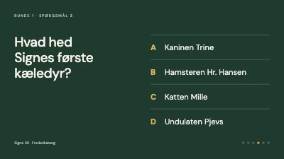 Side 4 af Fødselsdagsquiz — hvor godt kender du hende?