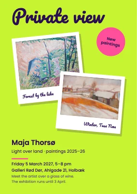 Gallery private view — invitation