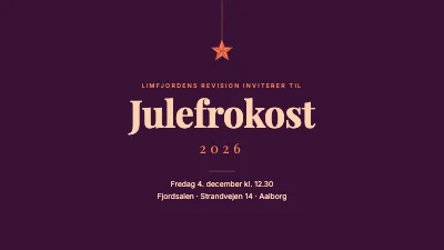 Julefrokost — program og menu