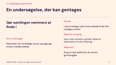 Side 2 af Arkivet åbner sig